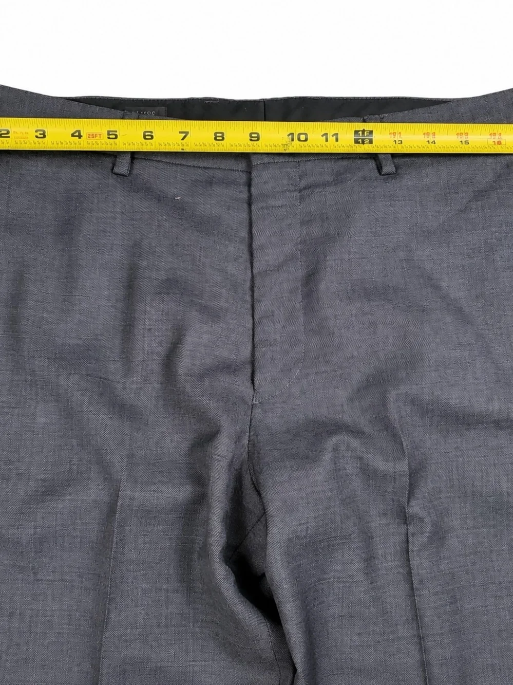 J.Crew Ludlow Tollegno 1900 Italian Wool Stretch Dress Pants Gray 34x32